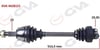 Komple Aks Sol Aks Lale Siz Grande Punto 1.3 Dmtj 75Hp 514Mm