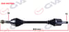 Komple Aks Sol Ducato-Boxer-Jumper 2.2 Mjtd-2.3 Mjtd 06- 810Mm