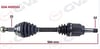 Komple Aks Sol Linea 1.3 Mtj 07- 90Hp Milsiz 584Mm