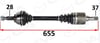 Komple Aks Sol On Fiat Scudo 270 2.0 Mjt 07-