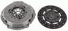 Mitsubishi L200 2.4L 4N15 Euro5 Debriyaj Seti Baskı Disk Rulmansız SACHS