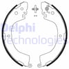 Mitsubishi L200 L400 Space Gear Arka Fren Pabucu DELPHI