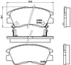 Mitsubishi L200 L300 Ön Fren Balatası BREMBO