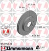 Lacetti Nubira 1.4 16V-1.6-1.8 05> Ön Fren Aynası Havalı ZIMMERMANN