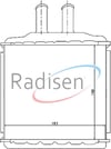 Chevrolet Lacetti Kalorifer Radyatörü 2004- RADISEN