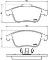 Renault Laguna III Ön Fren Balatası BREMBO