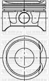 Renault Laguna Megane Clio II 1.6 16V Motor Piston Segman 0.25 YENMAK