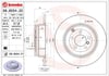 Land Rover Arka Fren Diski UV Kaplamalı BREMBO