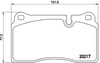 Land Rover Range Rover L320 L322 Ön Fren Balatası BREMBO