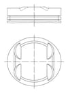 Mercedes Motor Piston Segman STD MAHLE