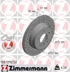 BMW M3 E36 Arka Sol Fren Diski Delikli ZIMMERMANN