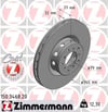 BMW M5 E39 Ön Sol Fren Diski ZIMMERMANN