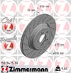 BMW M5 E60 M6 E64 Arka Sol Fren Diski ZIMMERMANN
