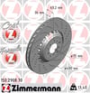 BMW M5 F10 Ön Sağ Fren Diski ZIMMERMANN