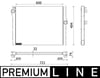 BMW M5 F10 M6 F12 F13 F06 Motor Su Radyatörü Premium Line MAHLE