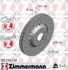 BMW M5 F10 Ön Sol Fren Diski ZIMMERMANN