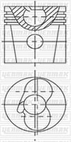 MAN Saviem D 2156 MT Piston Segman Q121.0mm STD YENMAK