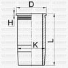 Man D 2066 LF Euro 2/3 Gömlek Q120.0MM STD YENMAK