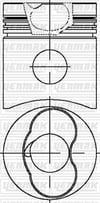 MAN D 2565 MT Piston Segman Q125.0mm STD YENMAK