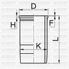 Man D 2555 Gömlek Q125.0MM STD Fosfat Kaplama YENMAK