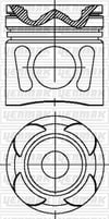 MAN Neoplan D 2066 LF Piston Segman Q120.0mm STD Euro 4 YENMAK