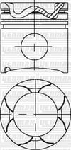 MAN Neoplan D 2866 LF Piston Segman Q128.0mm STD Euro 2 YENMAK