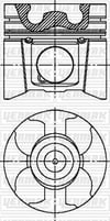 Renault Master 2.5 DCi Motor Piston Segman STD YENMAK