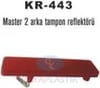 Renault Master II Arka Tampon Reflektörü Sağ-Sol KAYA
