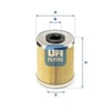 Yakıt Filtresi 2.2DTI-2.5DTI-2.5CDTI UFI