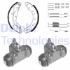 Ford Maverick / Nissan Serena Terrano Vanette Cargo Arka Fren Pabuç Kiti DELPHI
