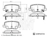 Maxus EV30 Fren Balatası Takımı BLUEPRINT