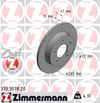 Mazda 3 Arka Fren Diski Dolu Tip ZIMMERMANN