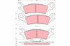 Mazda 626 II GC Arka Disk Balata TRW