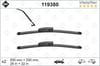 Renault Megane Scenic Grand Scenic Ön Silecek Süpürgesi Takımı Flatblade Muz... VALEO