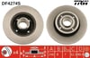 Arka Fren Aynası 240x82.5x4 Delik TRW