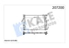 Renault Megane 2 02> Scenic 03> 1.5-1.9DCİ/1.4-1.6-2.0 16V Klimasız Mekanik... KALE-RADYATOR