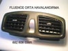 Renault Megane III Fluence Orta Havalandırma Izgarası Difüzör OE-ORIJINAL