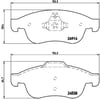 Renault Megane III Scenic III Fluence Duster Lodgy Captur I Ön Fren Balatası BREMBO