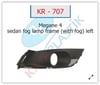 Renault Megane 4 Sedan Sis Far Çerçevesi Sol Sisli KAYA