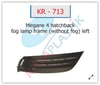 Renault Megane 4 Hatchback Sis Far Çerçevesi Sissiz Sol KAYA