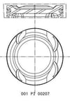 Renault Megane IV Motor Piston Segman STD MAHLE