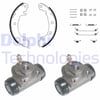 Renault Megane Scenic Arka Fren Pabuç Kiti DELPHI
