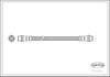Mercedes Sprinter B904 B905 / VW LT 28-46 Arka Fren Hortumu CORTECO