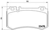 Mercedes AMG C219 W211 W220 Arka Fren Balatası BREMBO