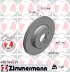 Mercedes W202 W203 CL203 S203 C208 C209 A208 A209 W210 R170 Arka Fren Diski ZIMMERMANN