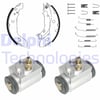 Mercedes A140 A160 A170 Arka Fren Pabuç Kiti DELPHI
