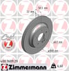 Mercedes W220 C215 Arka Fren Diski ZIMMERMANN