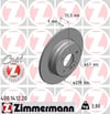 Mercedes W202 W203 CL203 W210 C208 W124 Arka Fren Diski ZIMMERMANN
