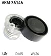 Mercedes Megane Clio Symbol Sandero Duster Juke Qashqai Kayış Gergi Rulmanı SKF
