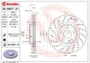 Mercedes W176 W246 C117 X117 X156 Ön Fren Diski BREMBO